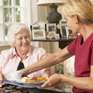 What is the transition process in Elderly Care Services?